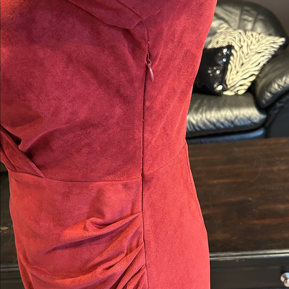 Guess by Marciano Burnt Rust Coloured Dress - Picture 4 of 7